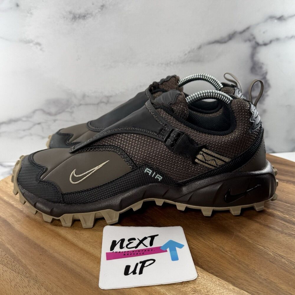 Mens size 8-Nike ACG Phassad Trail Runner Baroque Brown Khaki HM7133-201